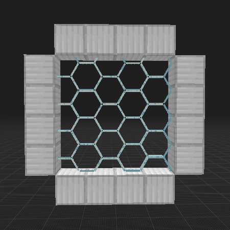 Hexagonal Glass