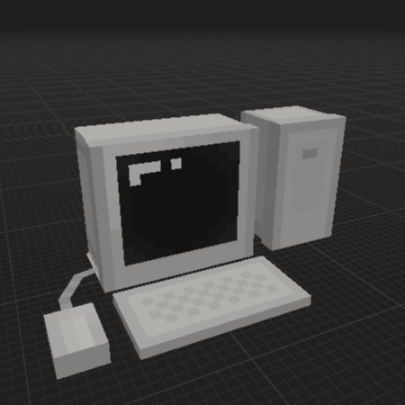 Old computer I Старый компьютер