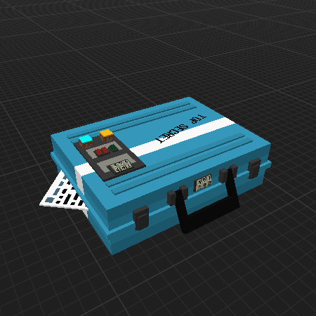 Case TOP SECRET (TF2 BLUE)