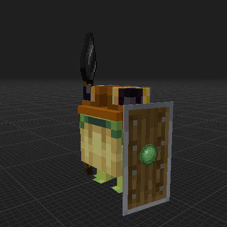 Frog warrior (spearman)