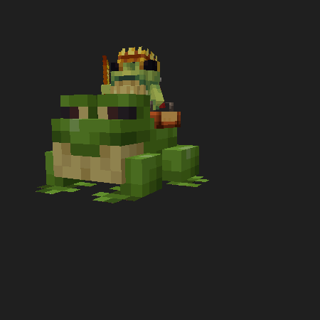 Frog (king mount)