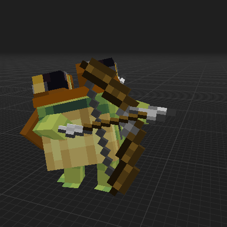 Frog warrior (archer) V2