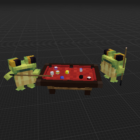 Frog pool table