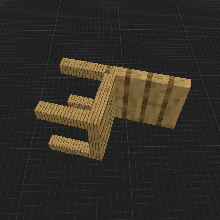 Knocked Over Wooden Chair (bigger)