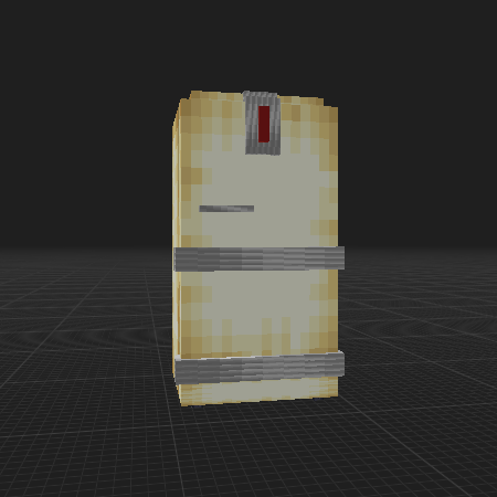 Старый холодильник