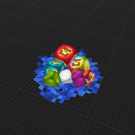 Dish with Christmas Ornaments II