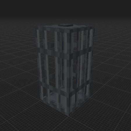 Human Cage (Vanilla Blocks)