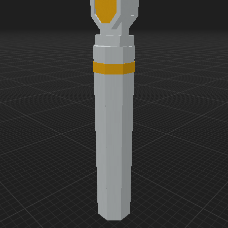 Tohoku Octagonal Bollard – White