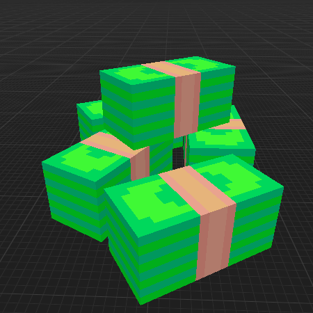 Money Stack (Cartoon-Style)