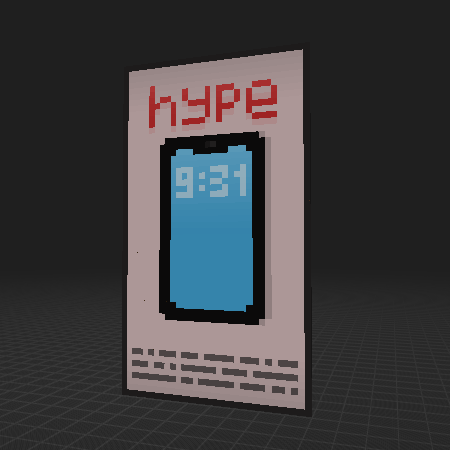 advertising banner on the building