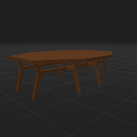 Retro Dinner Table