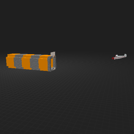 Airplane Going Through Tunnel