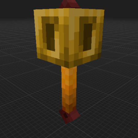 Nether mace V1 I Незер булава 1 версия