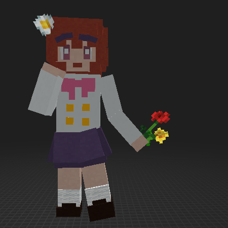 Amazed Girl Statue by XhaoChu