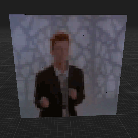 rick roll video (animated)