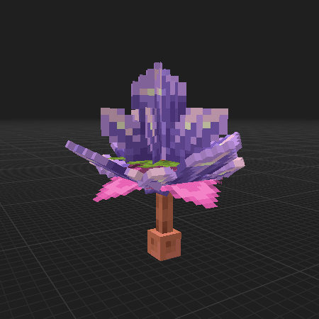 Amethyst lamp
