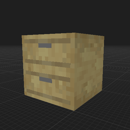 Stripped Birch Cabinet