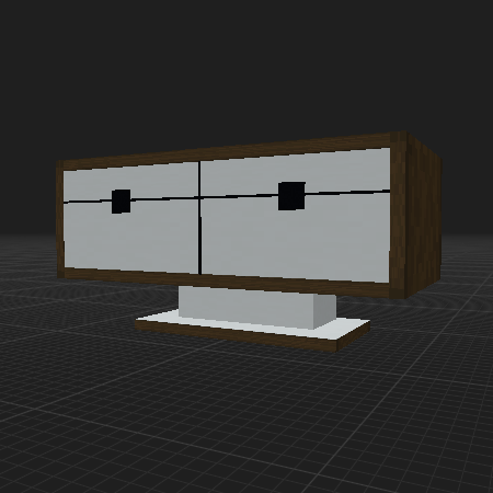 Short Atomic Credenza