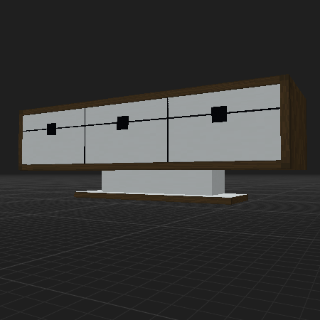 Long Atomic Credenza