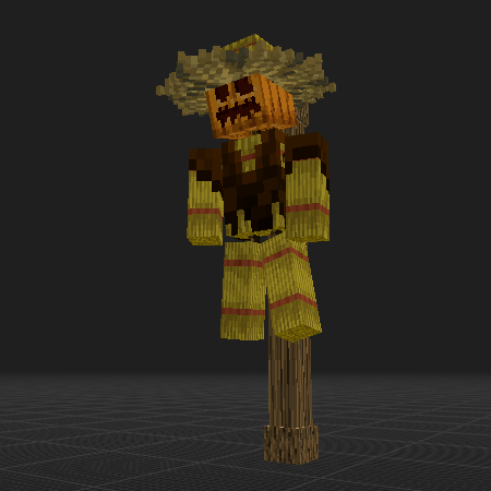 Player-sized Scarecrow