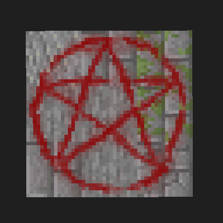 Blood pentagram