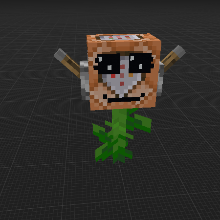 Командо-цвет (пародия на подсолнуха из PVZ)